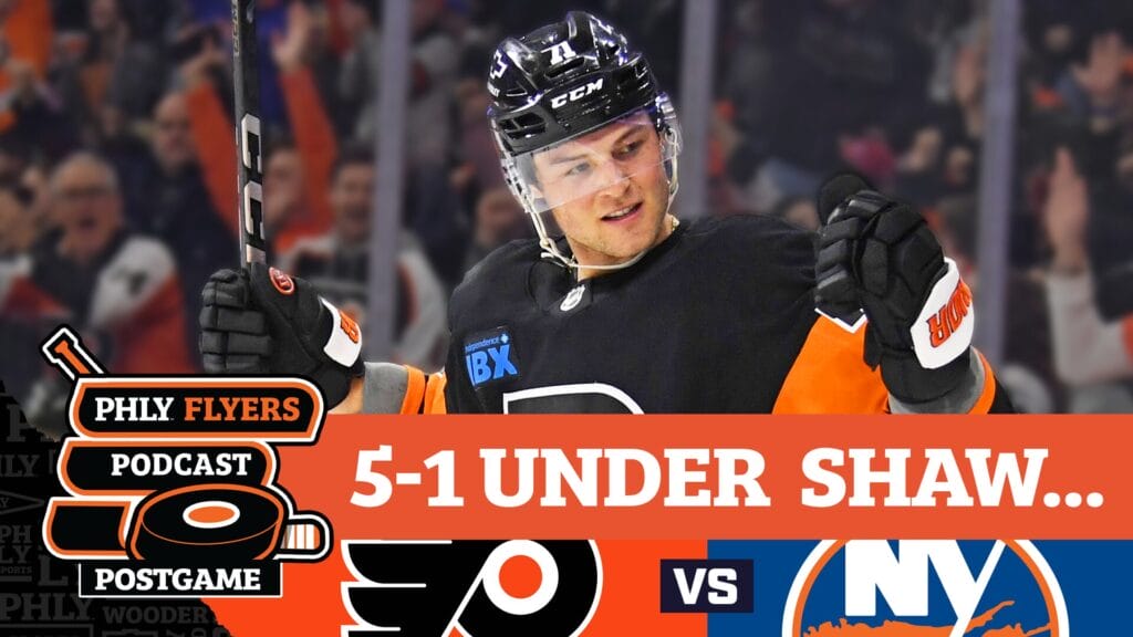 Tyson Foerster scores ANOTHER pair, Flyers eliminate Islanders from playoffs | PHLY Flyers Postgame