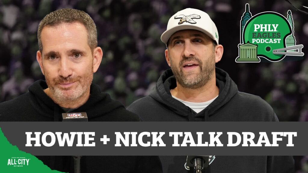 PHLY Eagles Podcast: Eagles Draft Preview: What do GM Howie Roseman, coach Nick Sirianni think of the 2025 draft class?