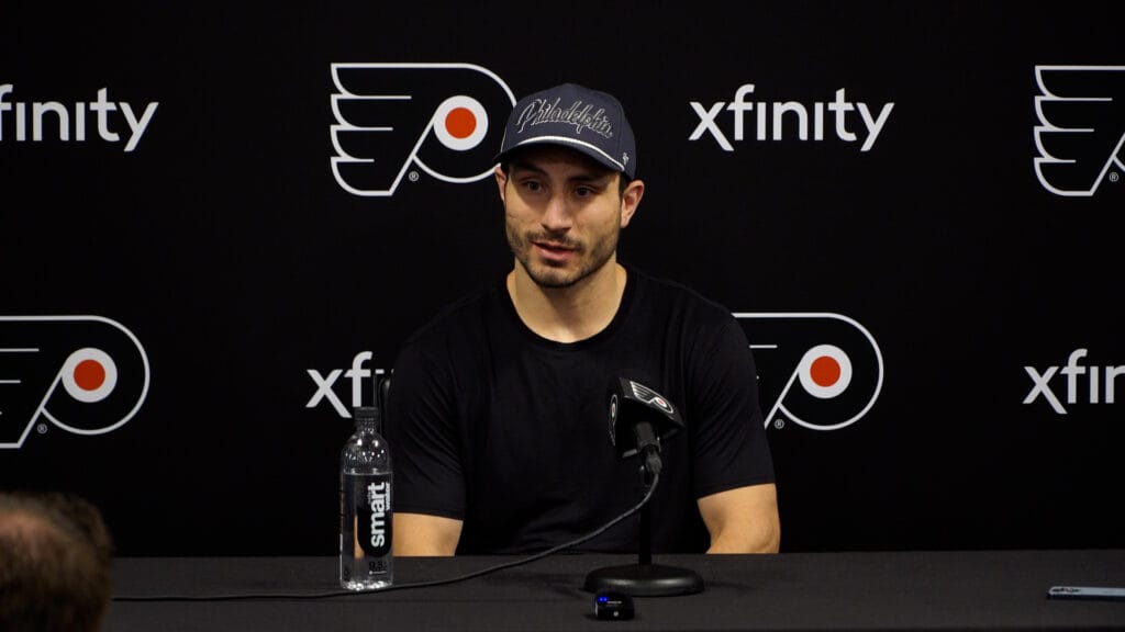 Instant reactions: Garnet Hathaway can’t score on open net, Flyers lose in OT