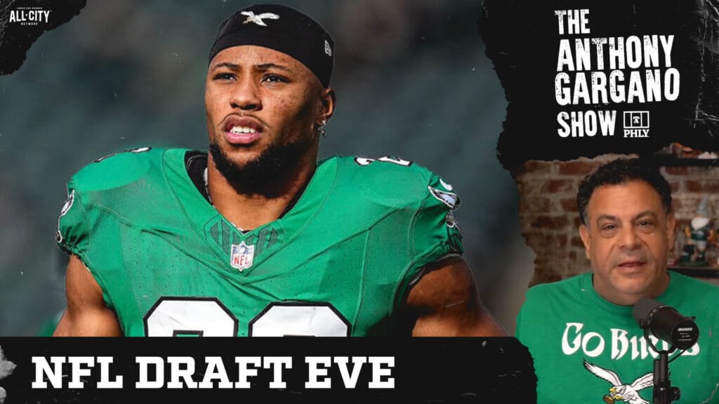 The Anthony Gargano Show | NFL Draft Day Eve | Eagles Prepping For The 32nd Pick | Phillies Major Concerns? | Pat McLoone