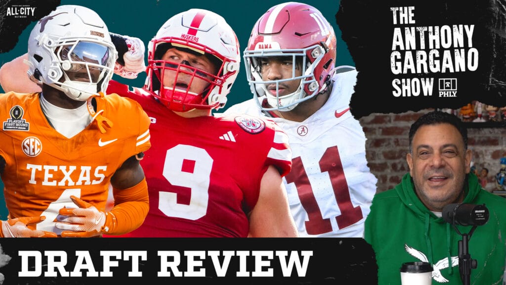 The Anthony Gargano Show | Eagles Draft Review Show | Grading The Draft | Local Guys Come Home | Phillies Take Series From Cubs