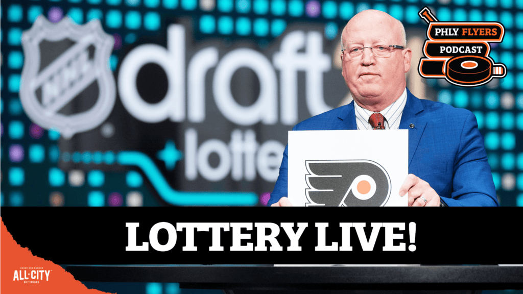 DRAFT LOTTERY LIVE! Philadelphia Flyers fall to No. 6 as the New York Islanders land No. 1 pick