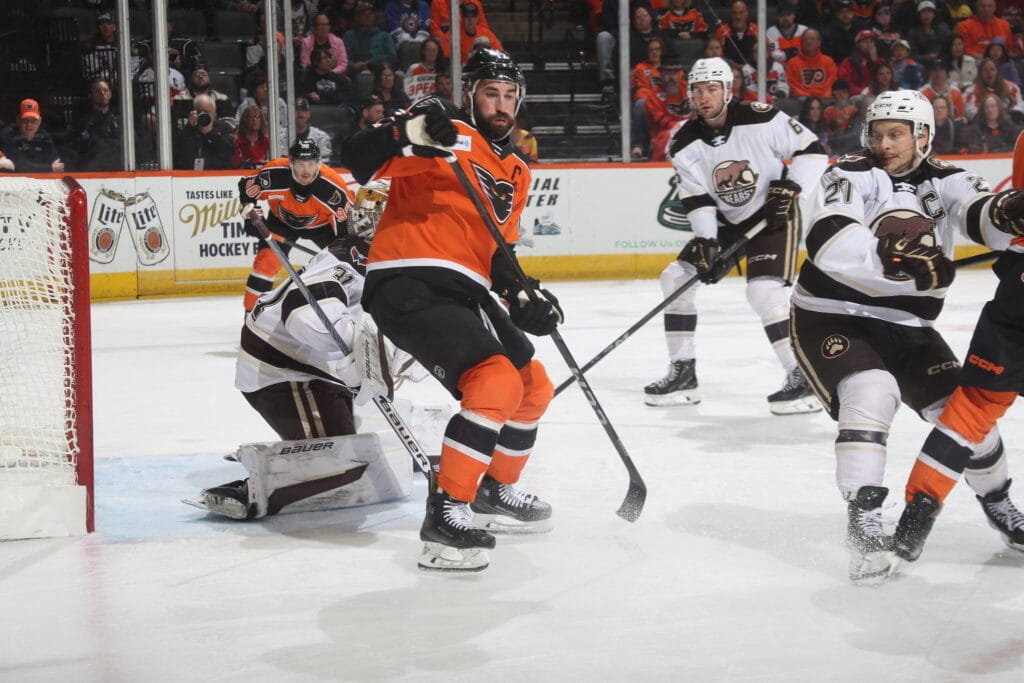 Phantoms drop Game 5 4-2 to Bears, are eliminated from playoffs