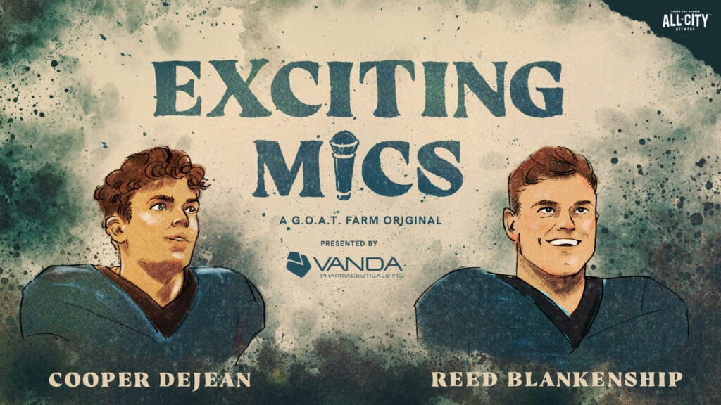Eagles teammates Cooper DeJean and Reed Blankenship launch ‘Exciting Mics’ podcast