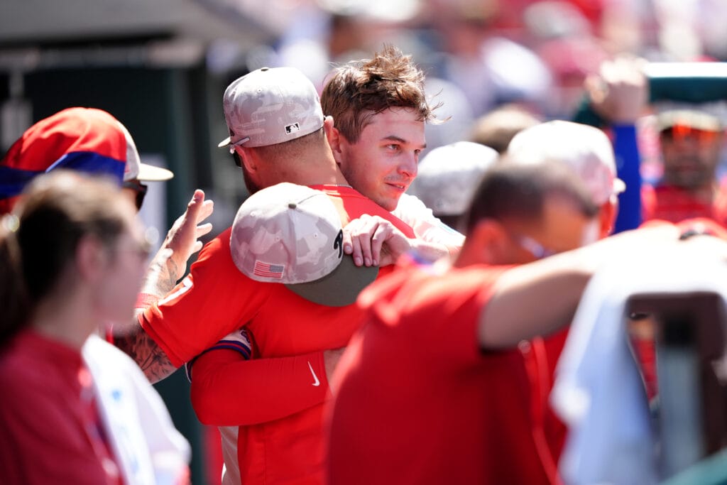 Mick was Abel to bring good news after gloomy beginning to day for Phillies