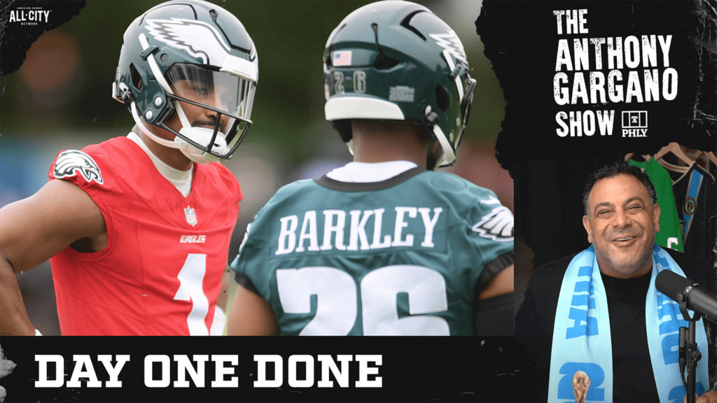 The Anthony Gargano Show | Philadelphia Eagles OTAs Underway | Phillies Take Game 1 Vs Braves | Harper PELTED By Strider