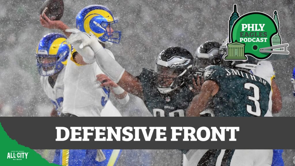 PHLY Eagles Podcast: Training Camp Countdown: Who steps up on the defensive front with Jalen Carter, Nolan Smith?