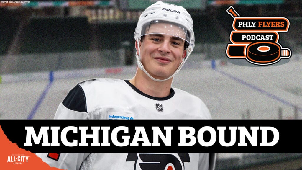 PHLY FLYERS PODCAST Porter Martone chooses Michigan State