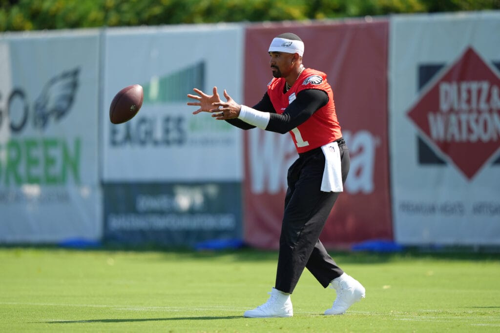 Eagles training camp report, Day 2: Jalen Hurts impresses, Jordan Davis slimmed down 26 pounds