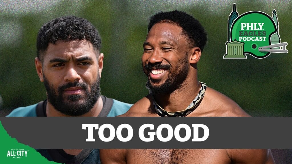 PHLY Eagles Podcast: Eagles-Browns joint practice, Day 2: Jordan Mailata and co. overwhelmed again by Myles Garrett