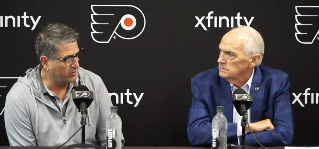 Playoffs may not be requirement for Flyers, but as Hilferty & Jones made clear, coming 2024-25 season has real stakes for team
