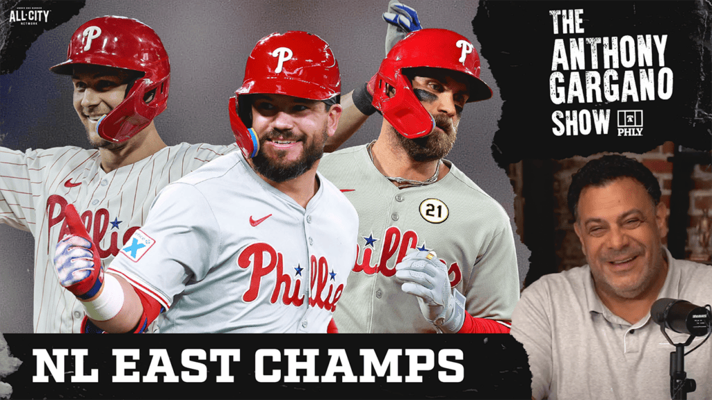 The Anthony Gargano Show | Phillies Clinch NL East! Schwarber Hits #53 | Eagles’ Tush Push Debate After Chiefs Showdown