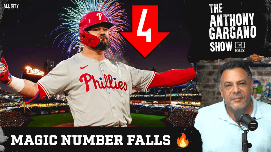 The Anthony Gargano Show | Phillies Win Series vs Dodgers! Magic Number Drops | First-Round Bye in Sight | Eagles Prep for Rams
