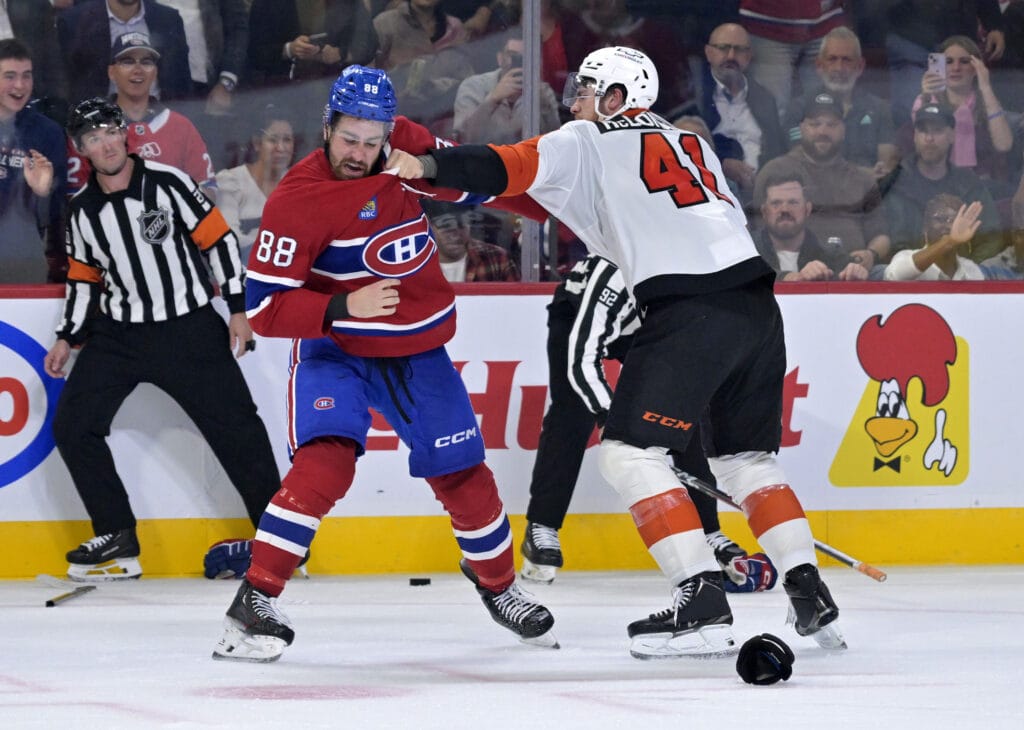Five observations: Flyers start slow, fall short in Montreal by 4-2 final score