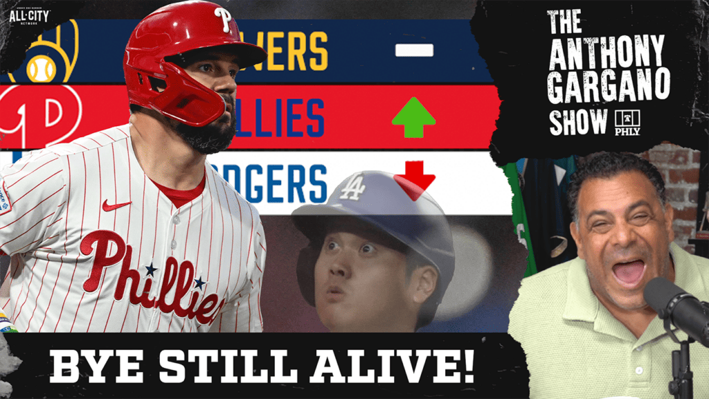 The Anthony Gargano Show | Phillies Fall to Marlins, 2nd Round Bye Still Alive | Eagles Prep To Face Bucs Without Mike Evans