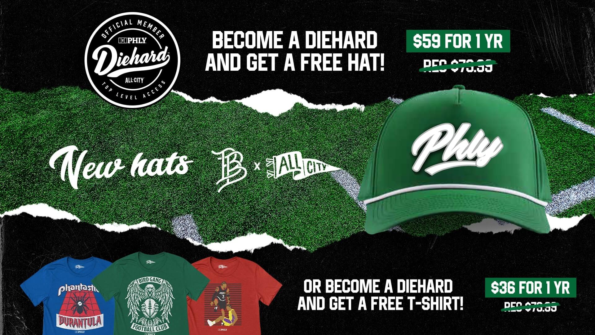 PHLY Diehard hatpromoFullscreen