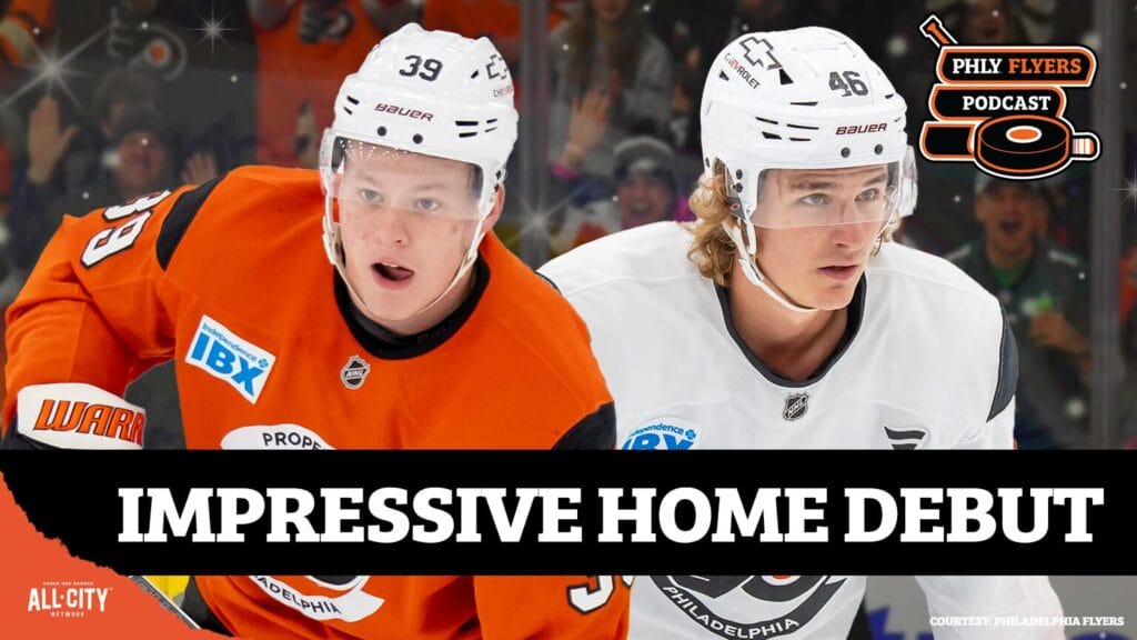 Matvei Michkov & Trevor Zegras impress in Flyers’ home preseason debut | PHLY Flyers Podcast