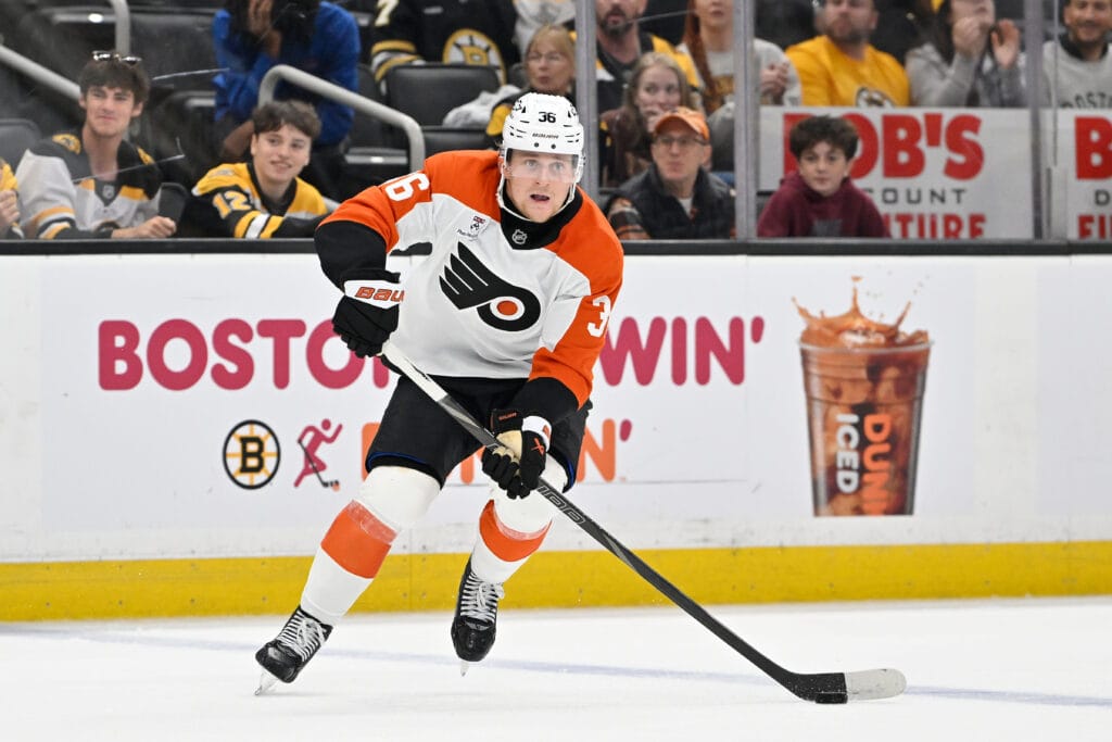 What exactly are the Flyers doing with Emil Andrae?