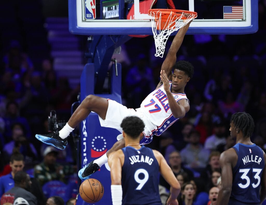 Instant observations: VJ Edgecombe stars in Joel Embiid’s return to Sixers lineup