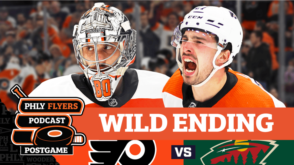 Noah Cates & Dan Vladar overtime heroes in Flyers win over Wild | PHLY Flyers Postgame