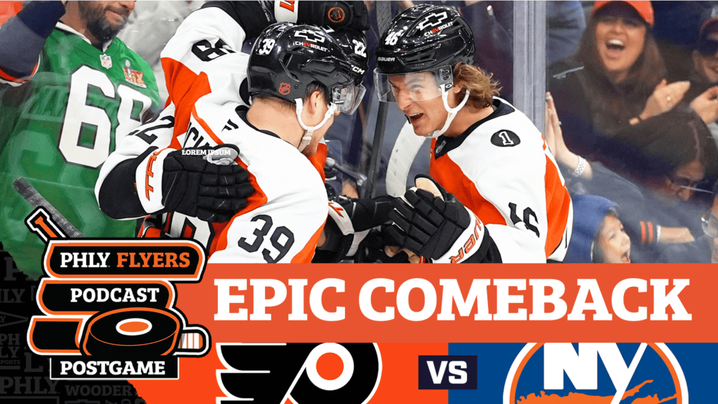 Trevor Zegras POWERS Flyers to shootout win over Islanders | PHLY Flyers Postgame