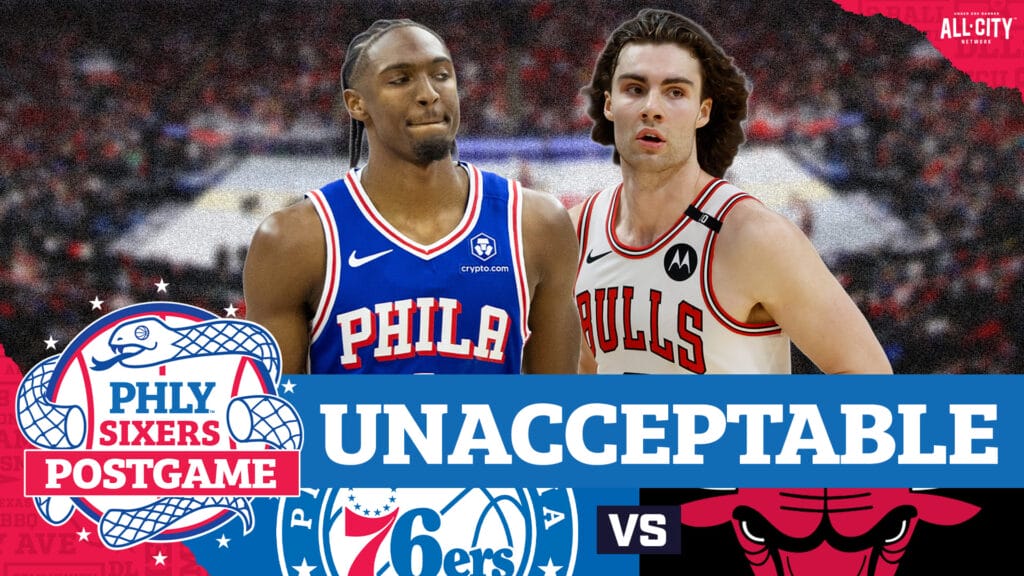 PHLY Sixers Podcast: Joel Embiid, Sixers have COMPLETE MELTDOWN, BLOW 24-pt lead in loss to Bulls