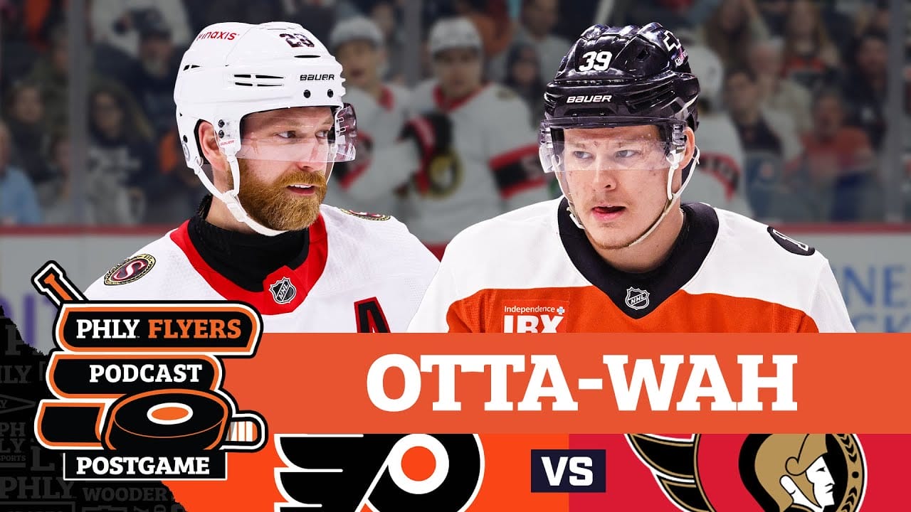 matvei michkov scores but flyers