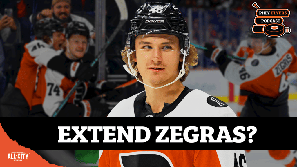 When should Flyers consider extending Trevor Zegras? | PHLY Flyers Podcast