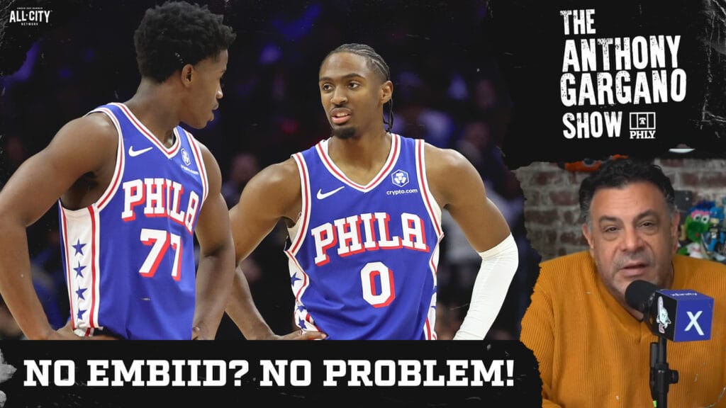 The Anthony Gargano Show | No Embiid, No Problem! Sixers Edge Boston 102-100 | Eagles Prepare for Lions Showdown