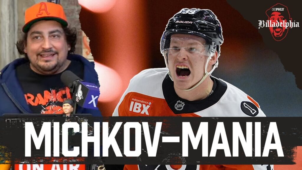 The Flyers offense is asleep, but MATVEI MICHKOV IS BACK!