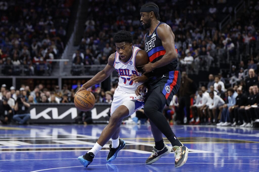 Instant observations: Sixers collapse in second half, lose NBA Cup game to Pistons
