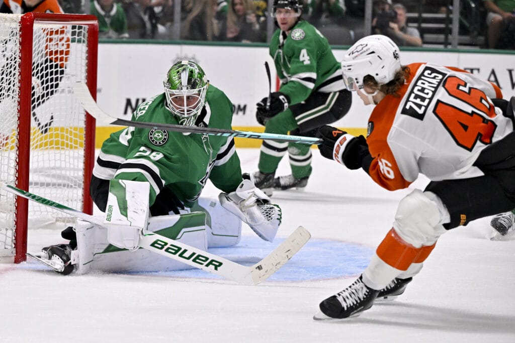 5 observations: Flyers falter in difficult circumstances in Dallas, lose to Stars 5-1