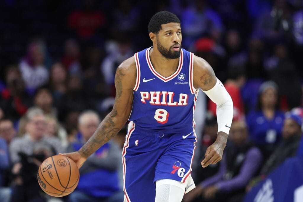 Paul George speaks on the ‘devastation’ of his 25-game suspension, and what comes next for Sixers