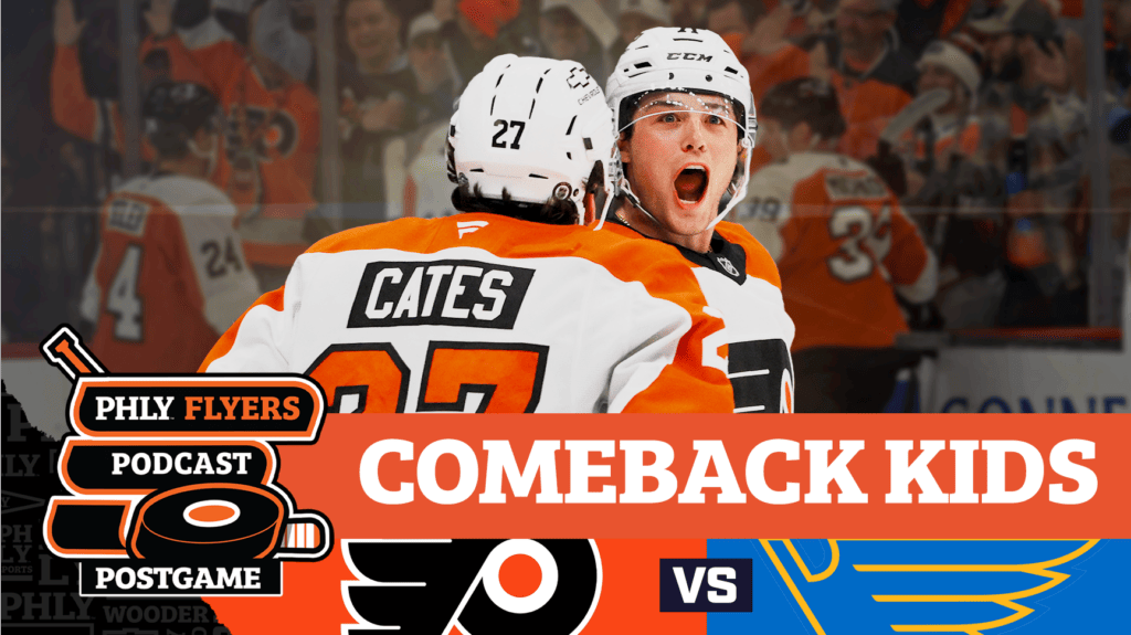 Overtime HEROES Dan Vladar, Travis Sanheim win it for Flyers vs Blues | PHLY Flyers Postgame