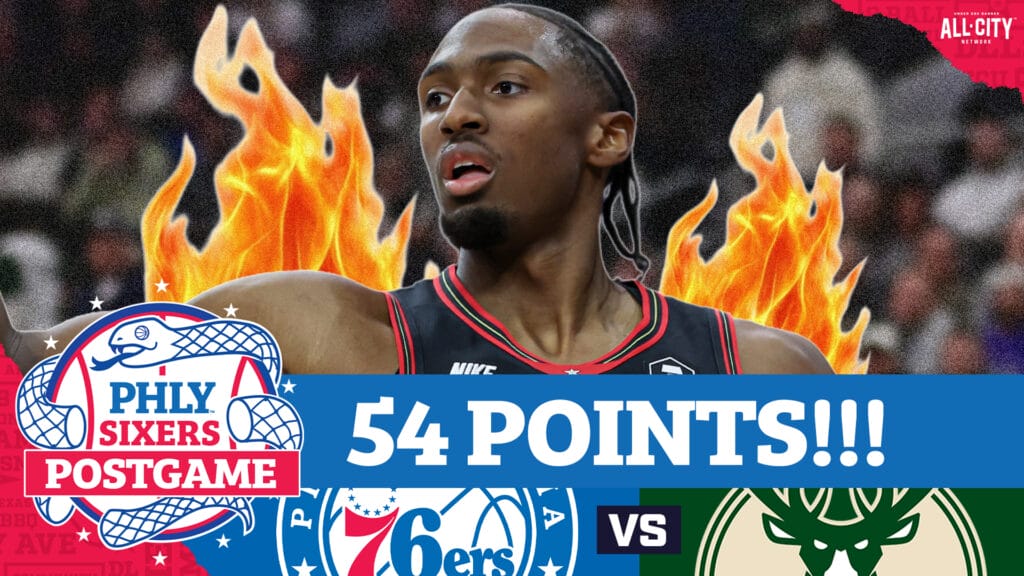PHLY Sixers Podcast: POSTGAME: Tyrese Maxey hits new CAREER-HIGH 54! in Sixers’ OT win over Bucks