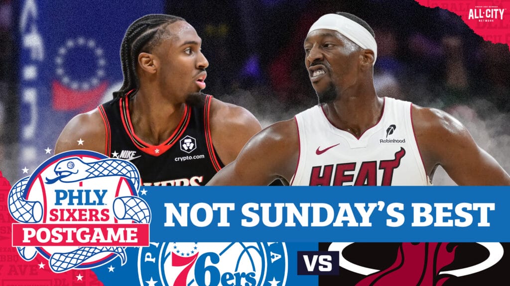 PHLY Sixers Podcast: POSTGAME: Tyrese Maxey, Sixers RUN OUT OF GAS in loss to Norm Powell, Heat