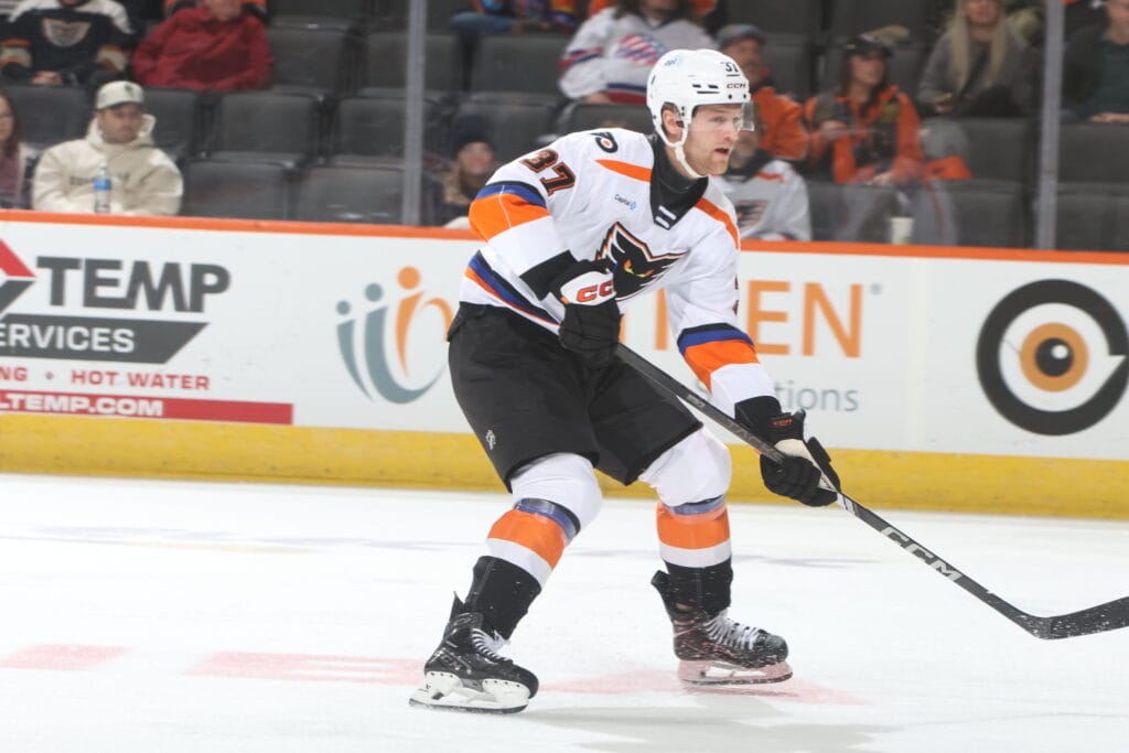 Phantoms report: Denver Barkey stays hot, Adam Ginning returns to action