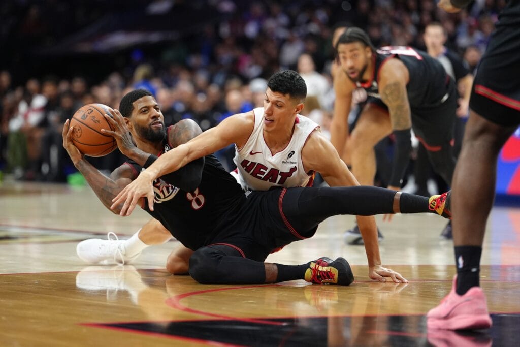 Paul George ankle injury added to Joel Embiid, VJ Edgecombe issues for Sixers