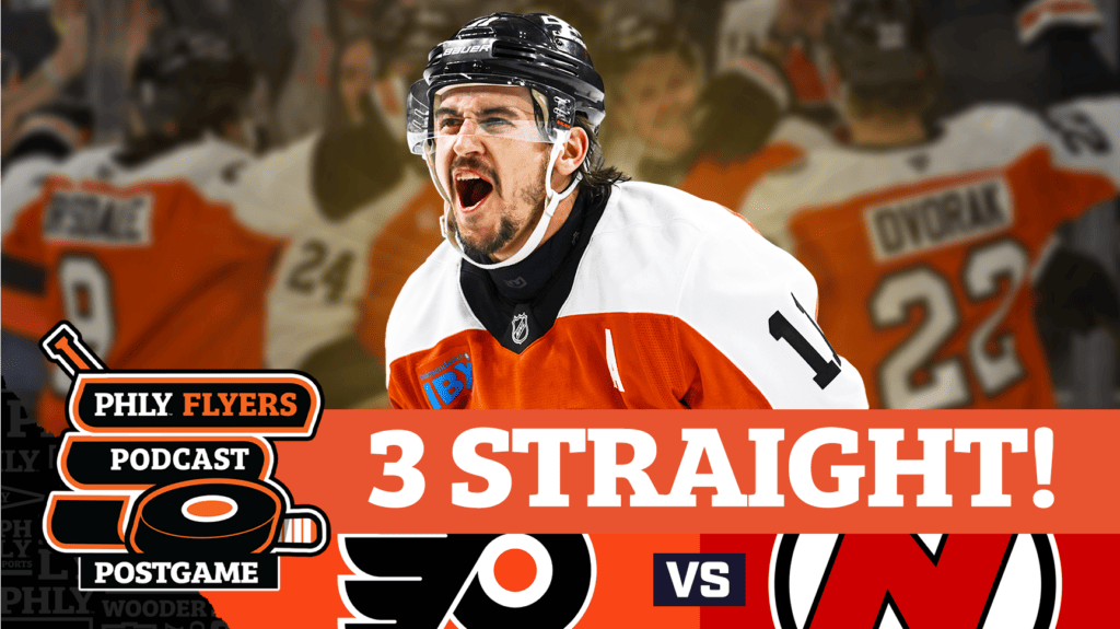 Travis Konecny & Dan Vladar come up HUGE to give Flyers third straight win | PHLY Flyers Postgame