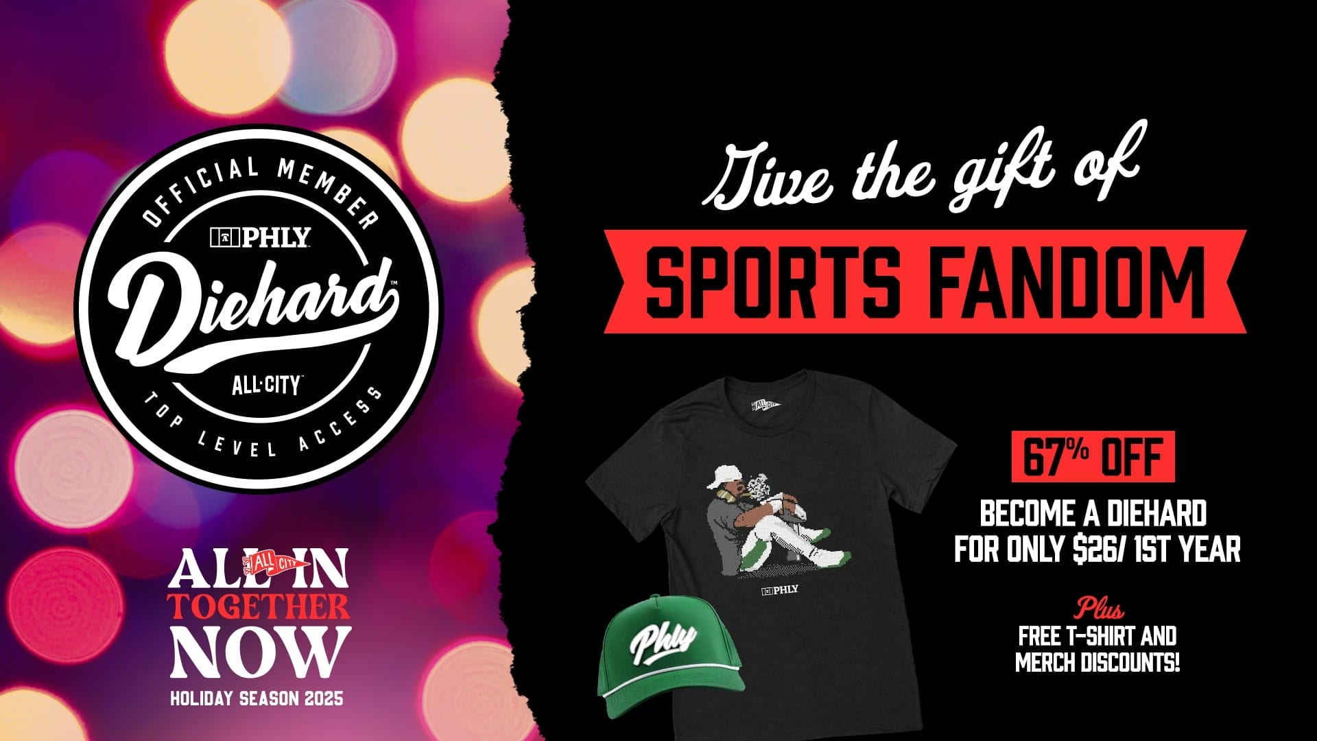 PHLY HolidayDiehardDeal Show