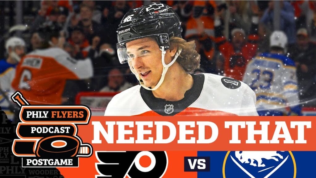 Trevor Zegras & Matvei Michkov POWER Flyers to feisty 5-2 win over Sabres | PHLY Flyers Postgame