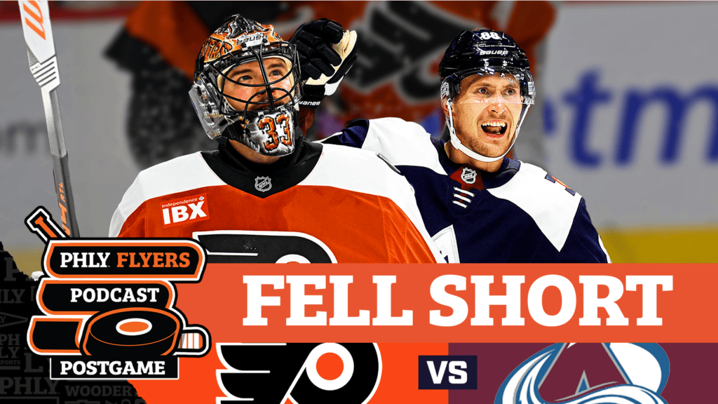 Sam Ersson & Philadelphia Flyers fall short to Avalanche as Nichuskin & Burns’ goals secure 3-2 win