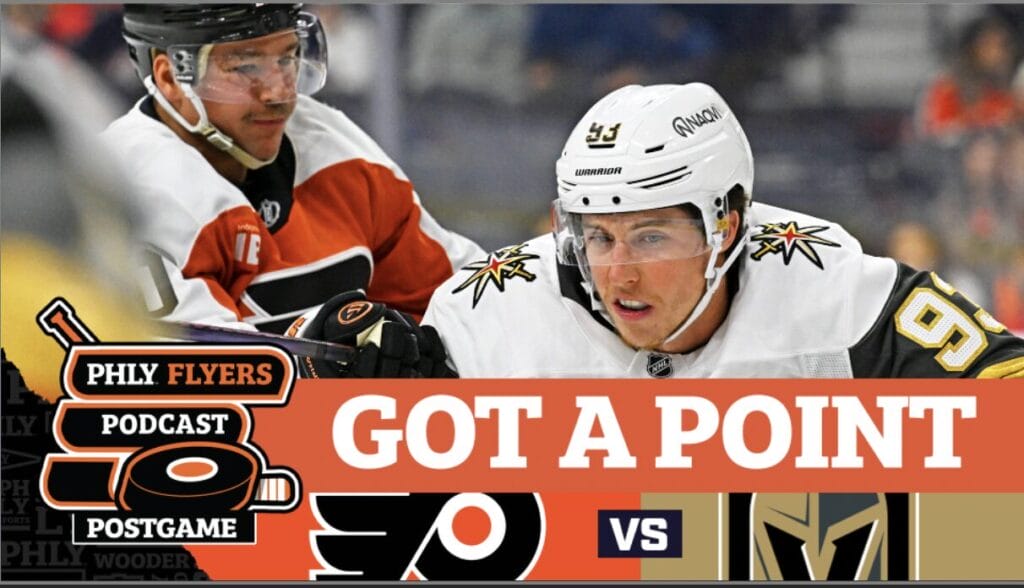 Trevor Zegras, Flyers go toe-to-toe with Vegas, give away OT | PHLY Flyers Postgame
