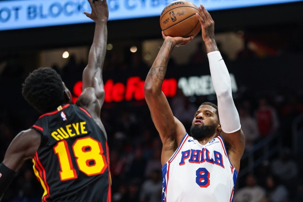 Instant Observations: Sixers lose nailbiter to Hawks despite stellar Paul George performance