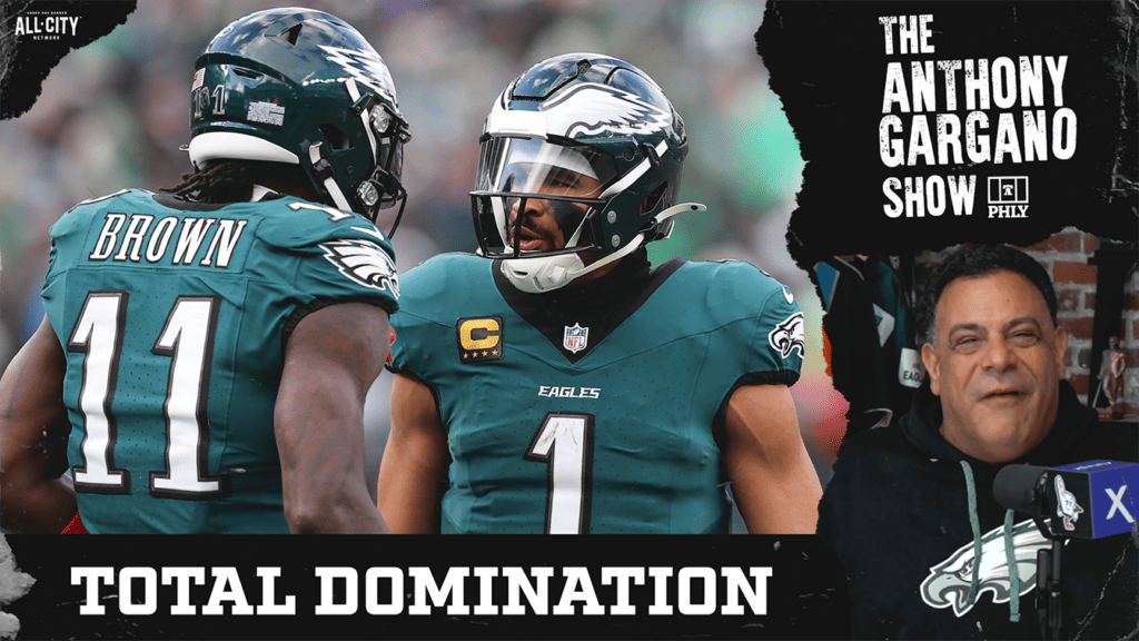 The Anthony Gargano Show | Jalen Hurts & Eagles DOMINATE Raiders | Eagles Defense SHUTOUT Performance