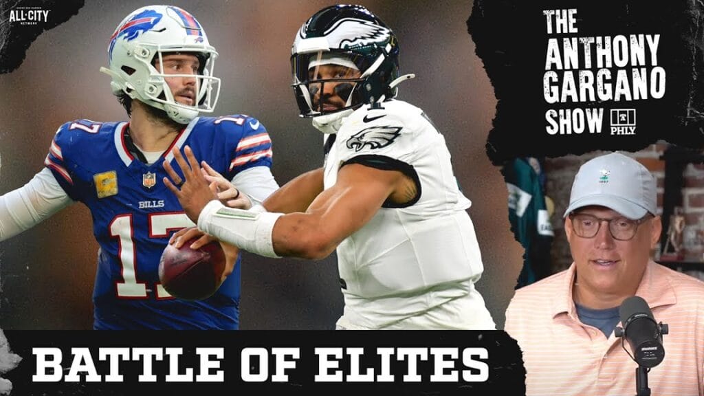 The Anthony Gargano Show | Jalen Hurts vs Josh Allen: Battle of Elites| Confidence Level For Eagles vs Bills? | Brian Baldinger