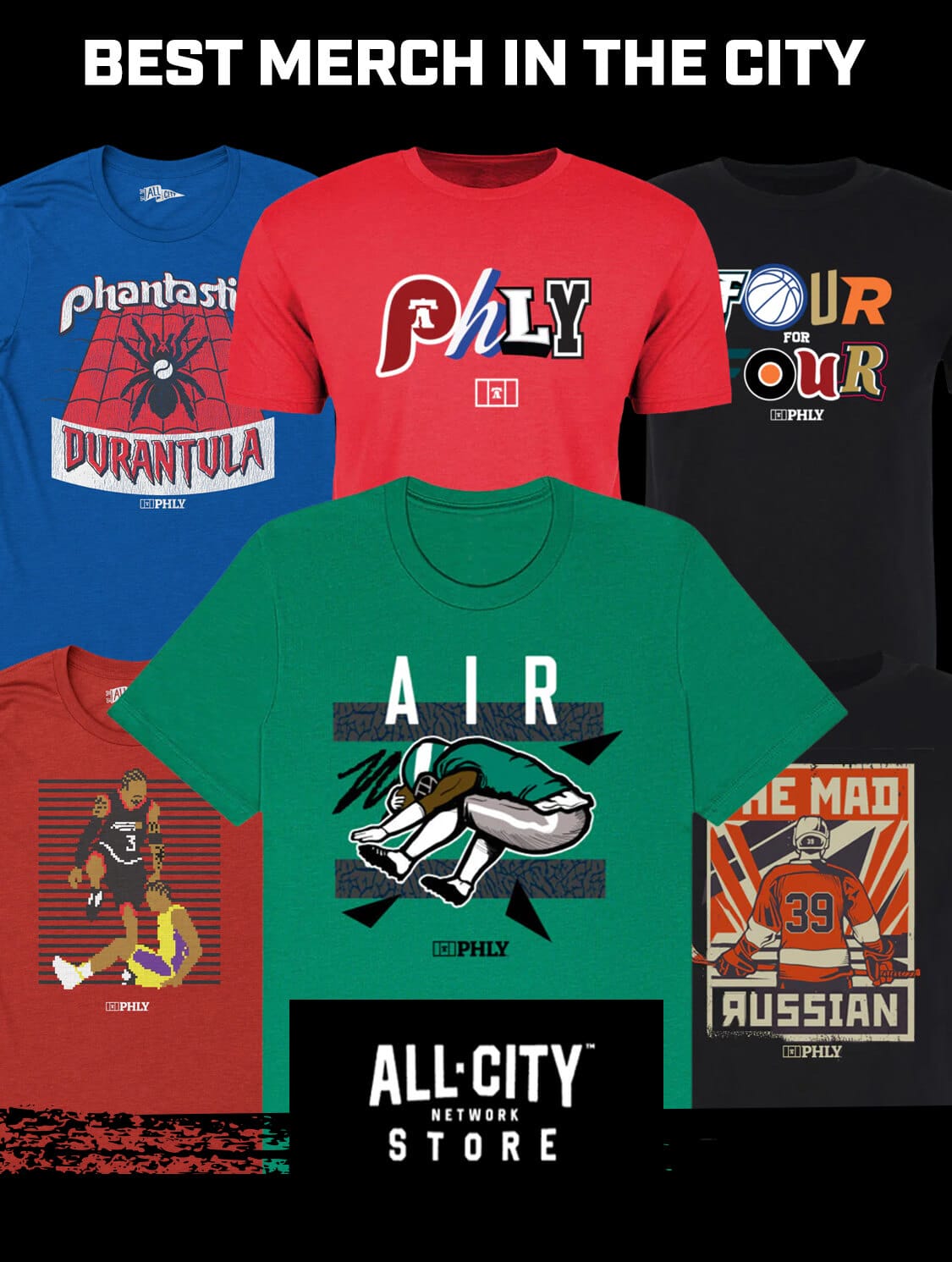 Mobile AboutPagePHLY Merch