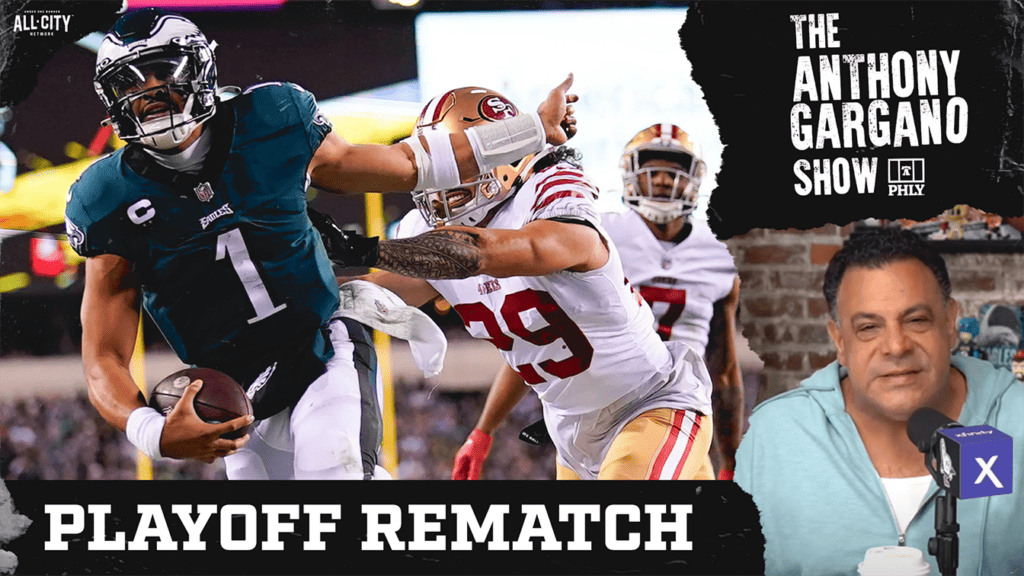 The Anthony Gargano Show | Eagles vs 49ers Wild Card Preview | Brandon Graham & Brian Baldinger Join + Flyers Dvorak Extension