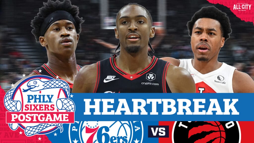 PHLY Sixers Podcast: Tyrese Maxey, Sixers let one SLIP AWAY in OT to Scottie Barnes, Raptors
