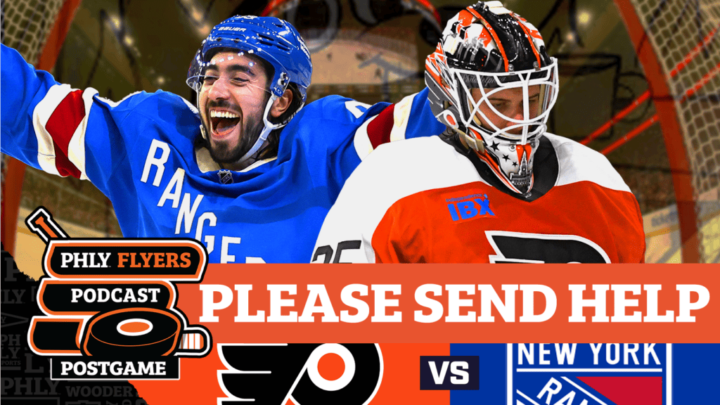 Kolosov pulled after making no saves, Flyers EMBARRASSED at home by Rangers | PHLY Flyers